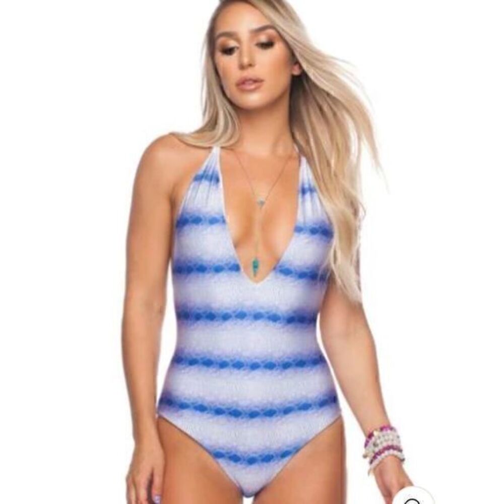 NWOT BuddyLove Plunging BUDDY LOVE CASEY ONE PIECE Plunging front
